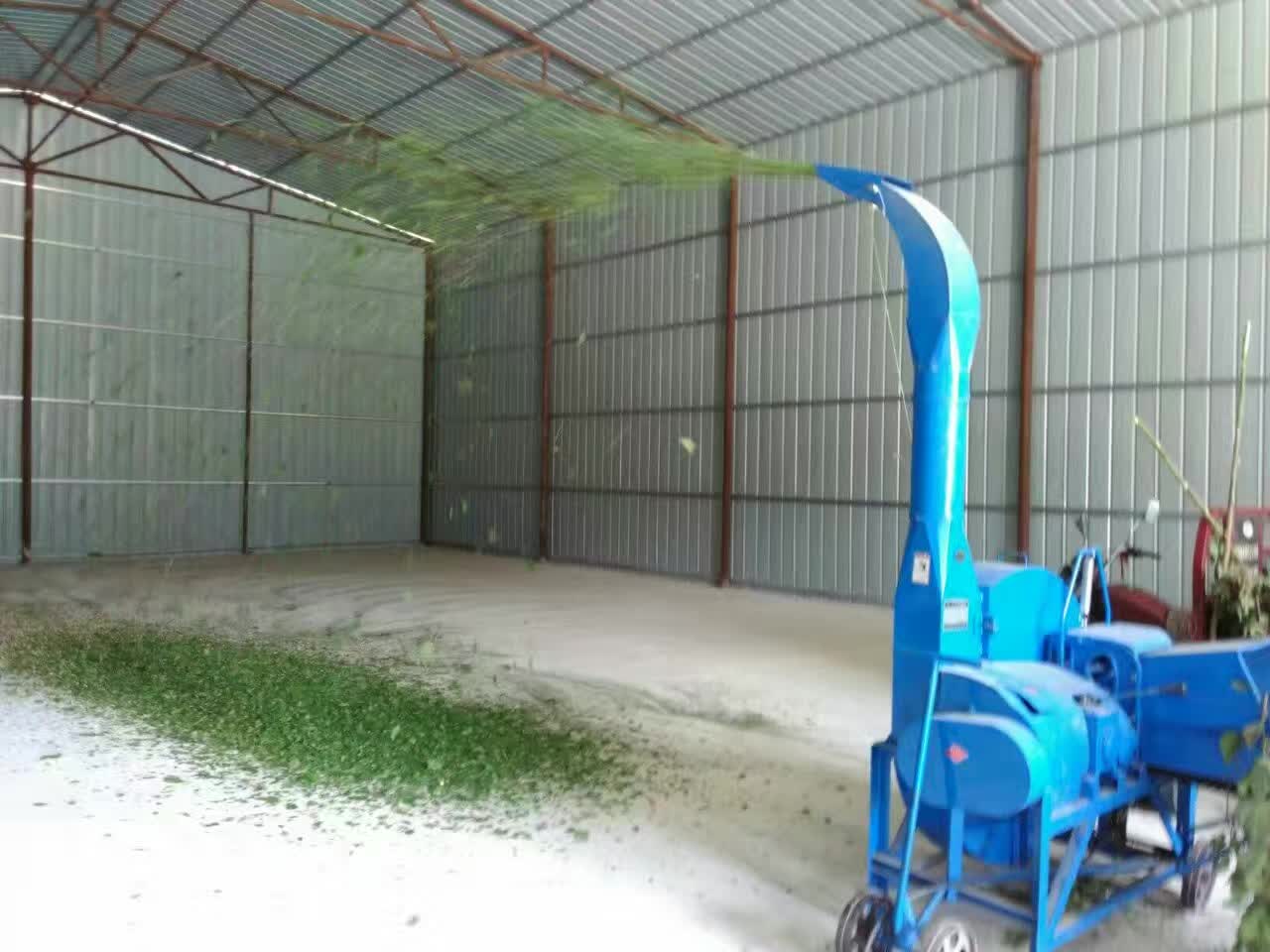 2022新款6.5噸拖拉機鍘草機 鍘草揉搓機視頻?